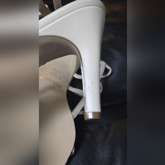 New York Transit NEW Cream Strappy "Naked" Sandals Sz7.5M - Picture 7 of 12